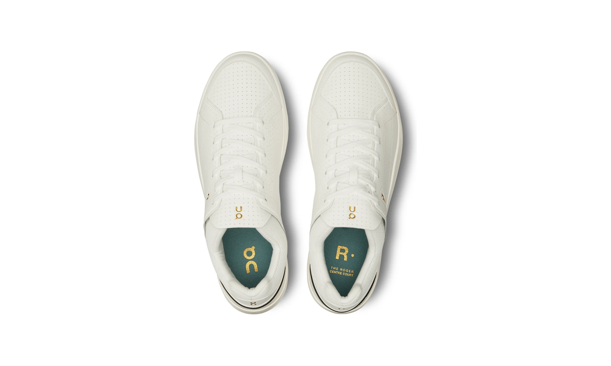 On The Roger Centre Court White Black - Guerdon Kicks -