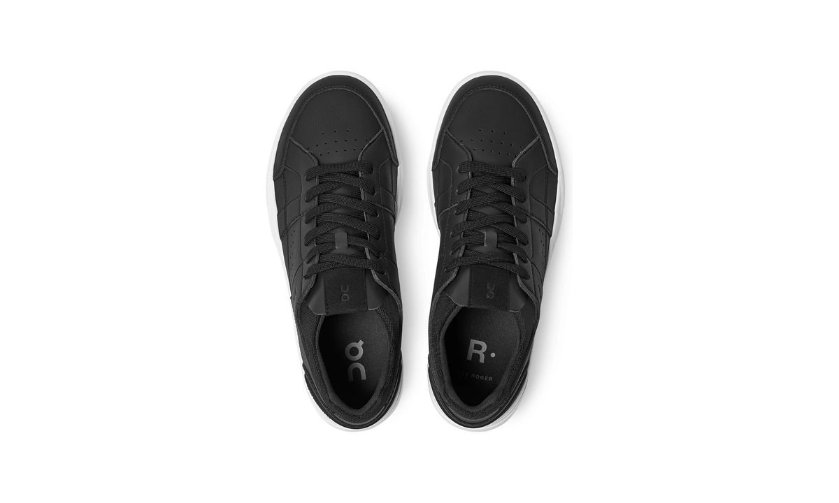On The Roger Clubhouse Black White (Women's) - Guerdon Kicks -