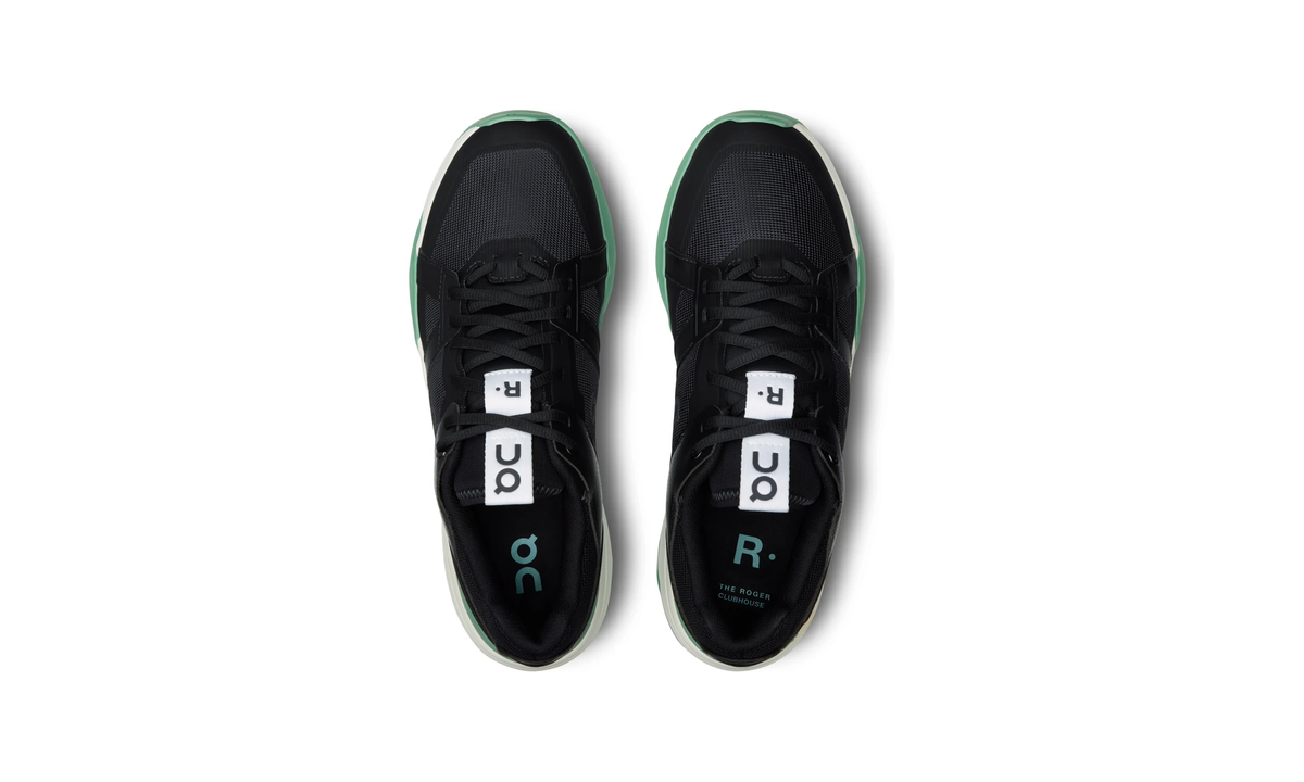 On The Roger Clubhouse Pro Black Green - Guerdon Kicks -