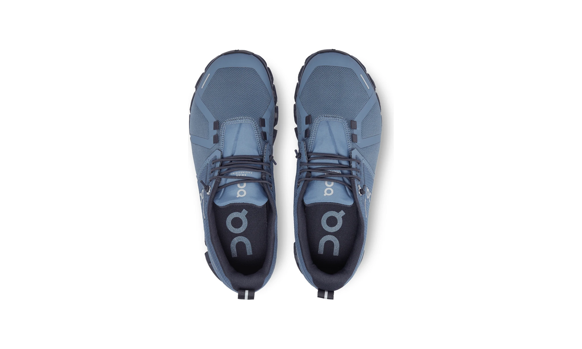 ON Wmns Cloud 5 Waterproof 'Metal Navy' - Guerdon Kicks -