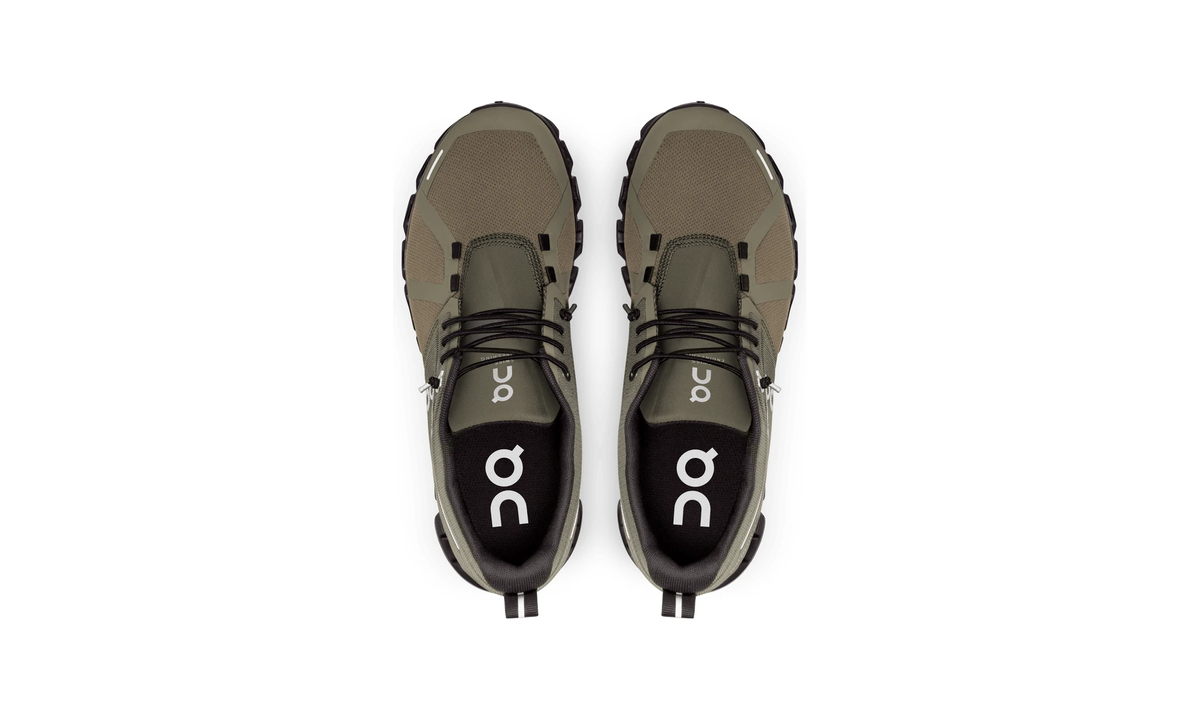 ON Wmns Cloud 5 Waterproof 'Olive Black' - Guerdon Kicks -