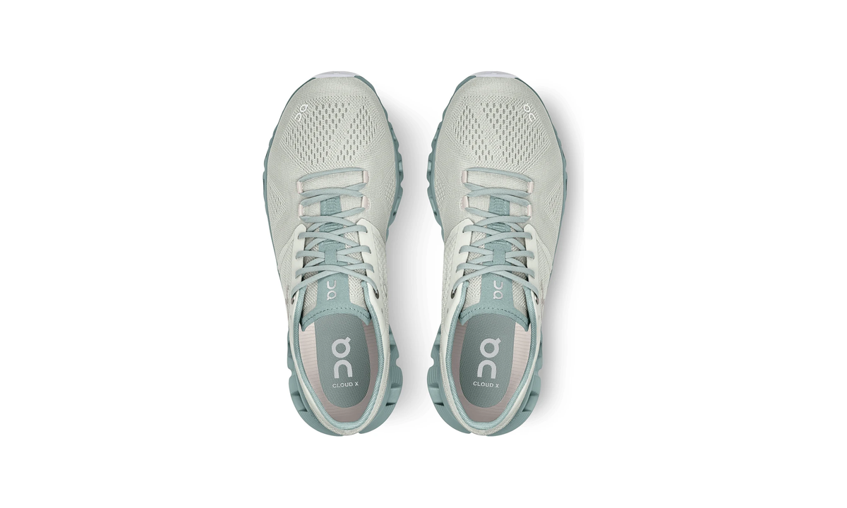ON Wmns Cloud X Shift 'White Teal' - Guerdon Kicks -
