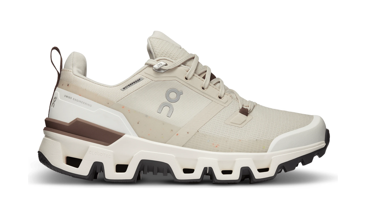 ON Wmns Cloudwander Waterproof 'Sand Ivory' - Guerdon Kicks -