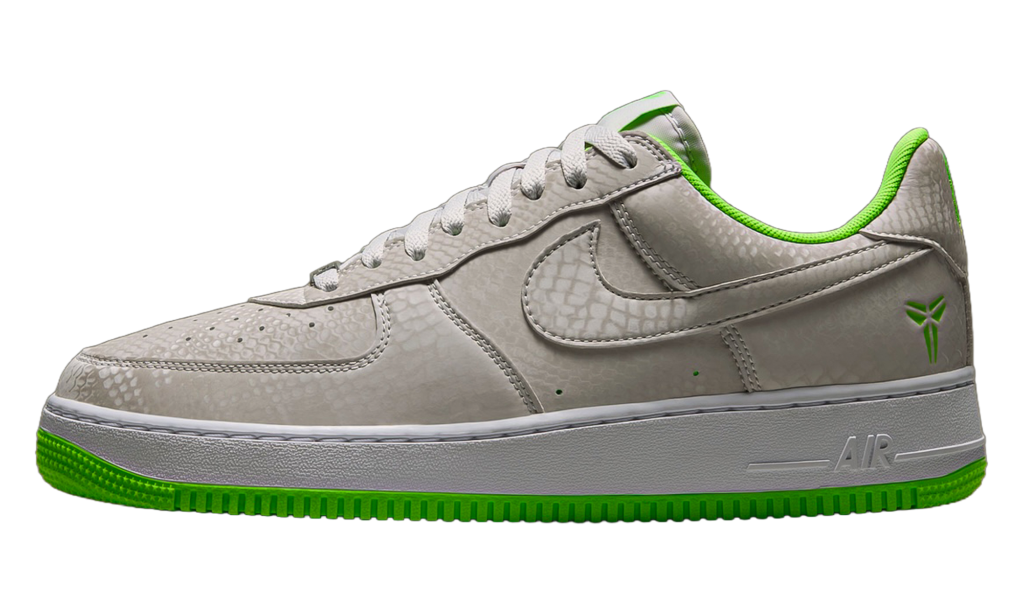 Air Force 1 Low "Kobe Bryant Forever Vast Grey Electric Green"