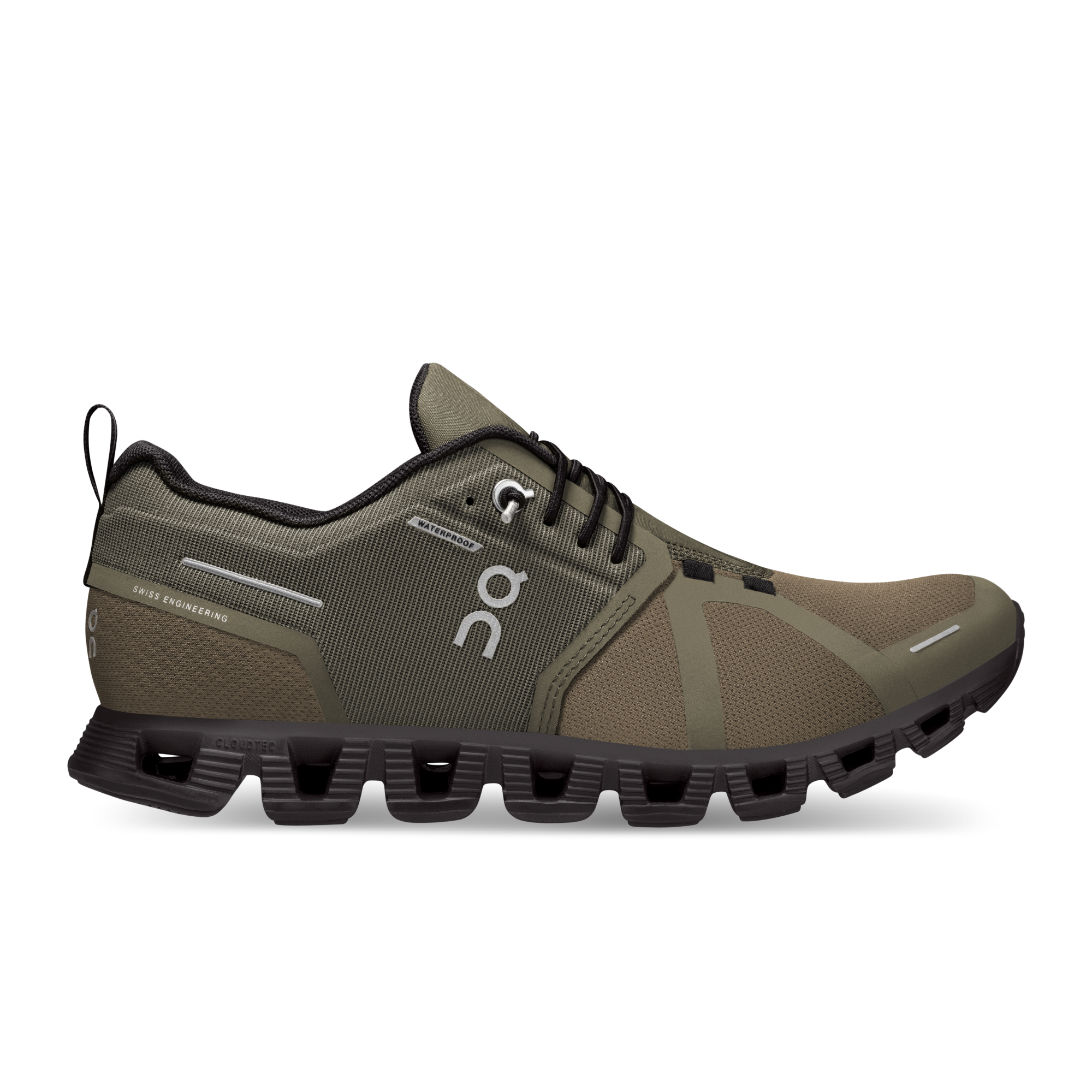 ON Wmns Cloud 5 Waterproof 'Olive Black'