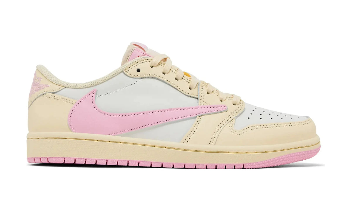 Travis Scott x Air Jordan 1 Retro Low OG 'Shy Pink' - Guerdon Kicks -