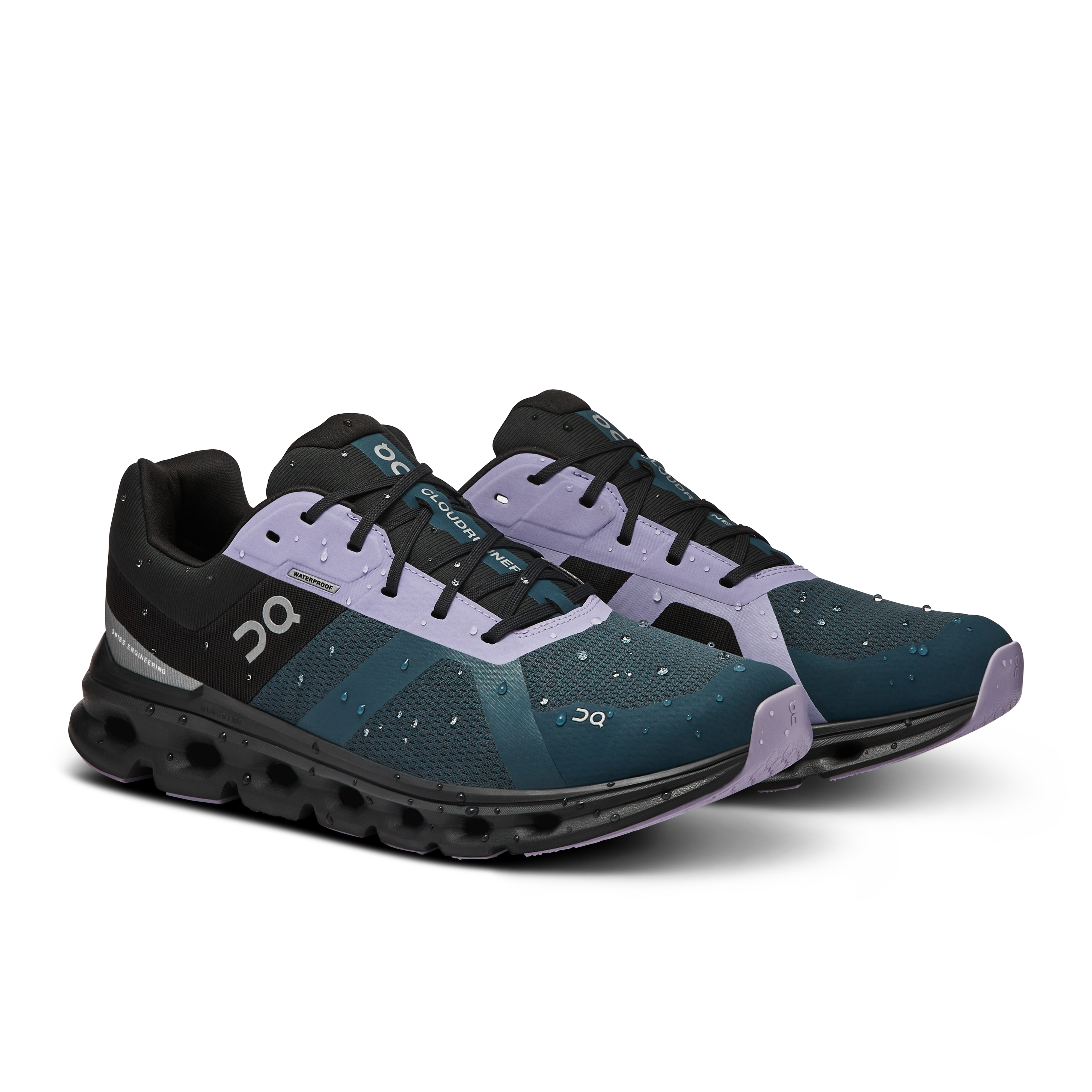 On Running Cloudrunner Waterproof Stone Black