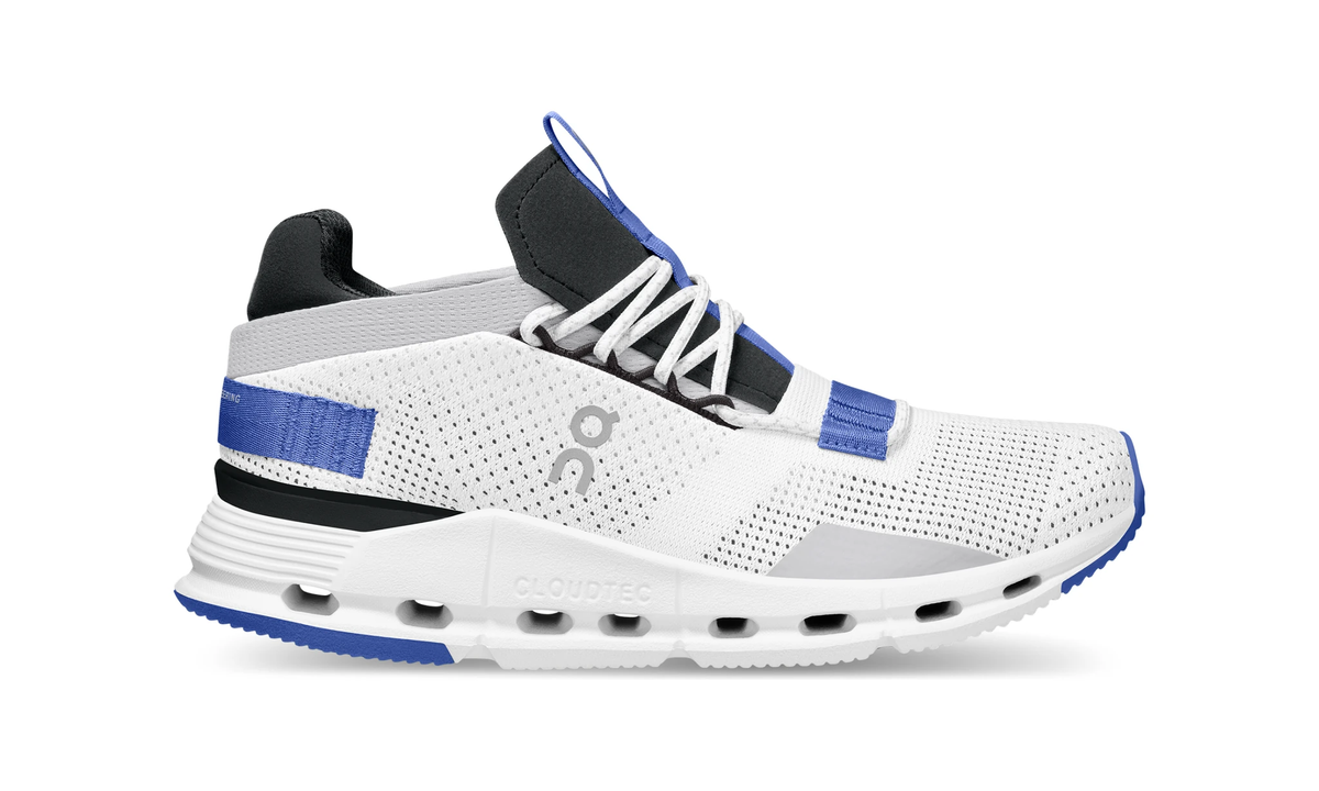 On Running Cloudnova White Cobalt Blue (Women's)