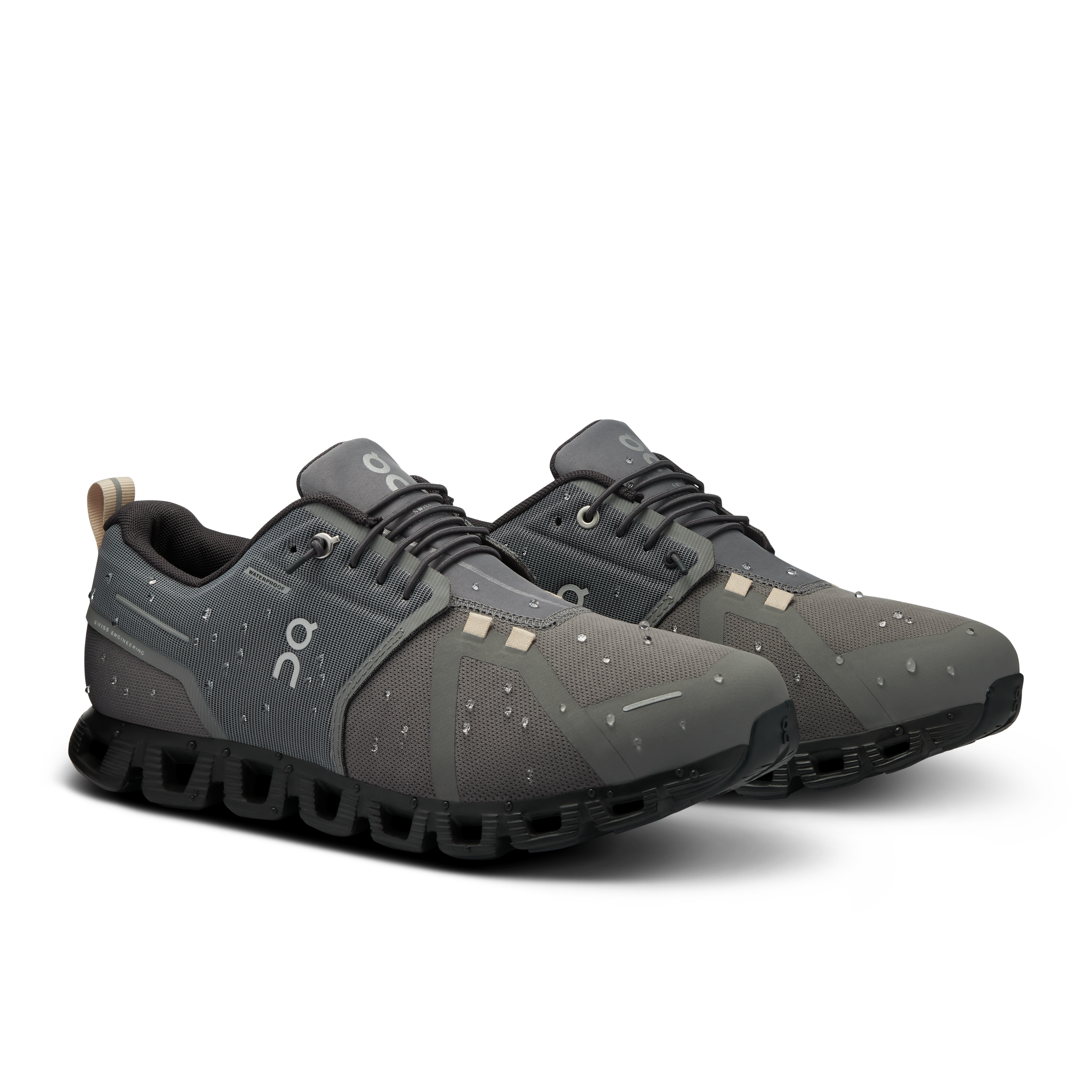 ON Cloud 5 Waterproof 'Asphalt Magnet'