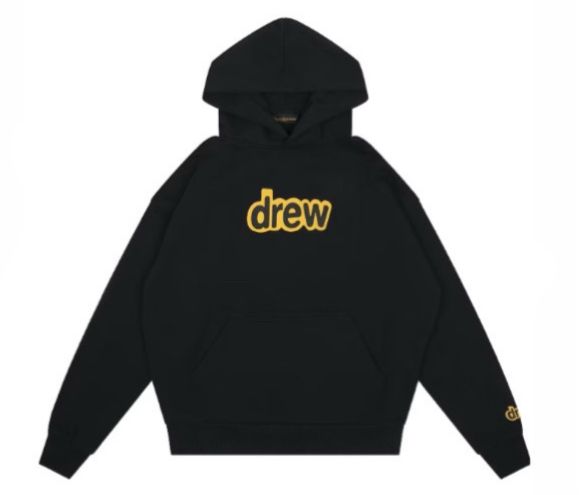 Drew Hoodie - Deconstructed Secret Black