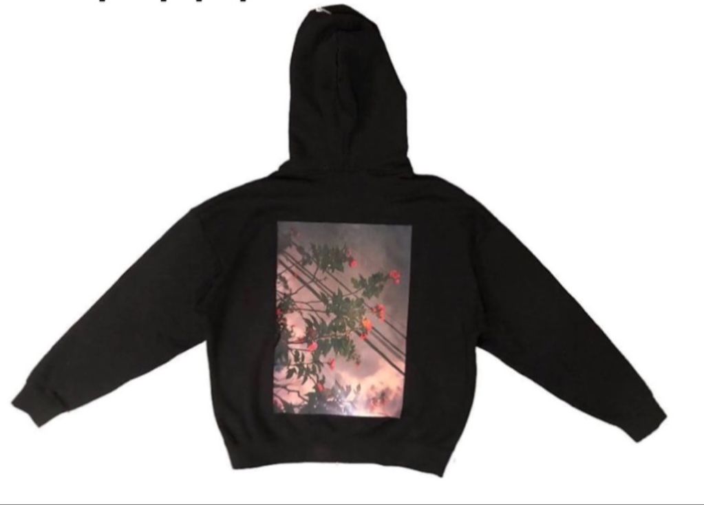 Essentials Hoodie SS19 - Floral Black