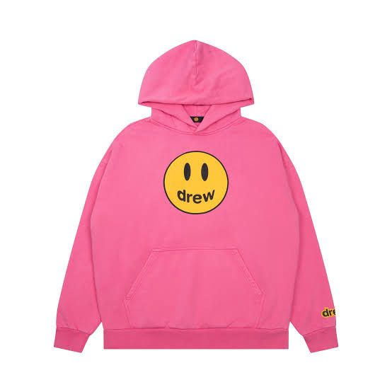 Drew Hoodie - Mascot Hot Pink