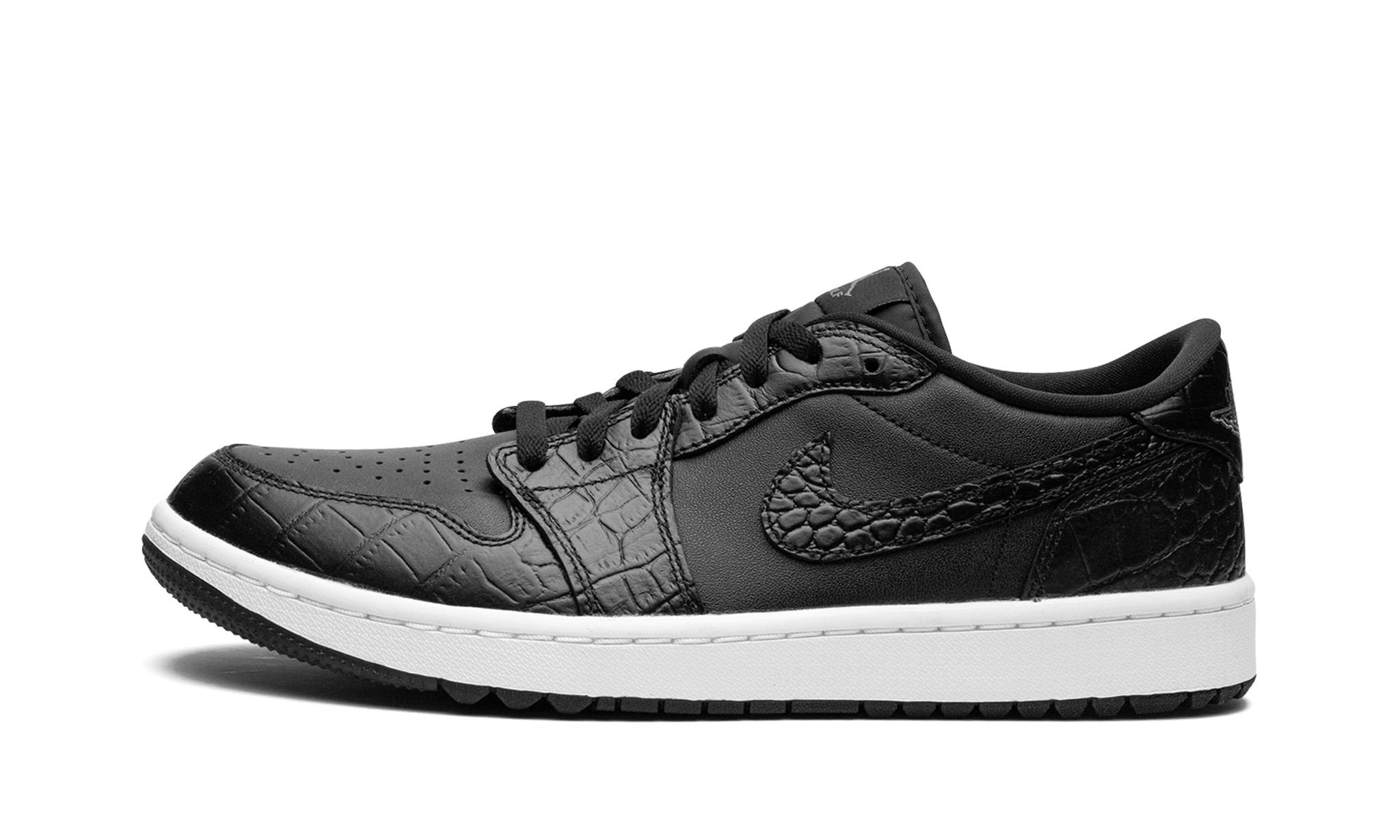 Air Jordan 1 Low Golf Black Croc
