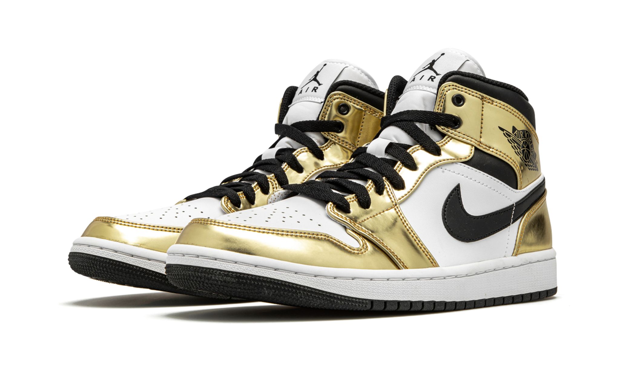 Air Jordan 1 Mid SE Metallic Gold