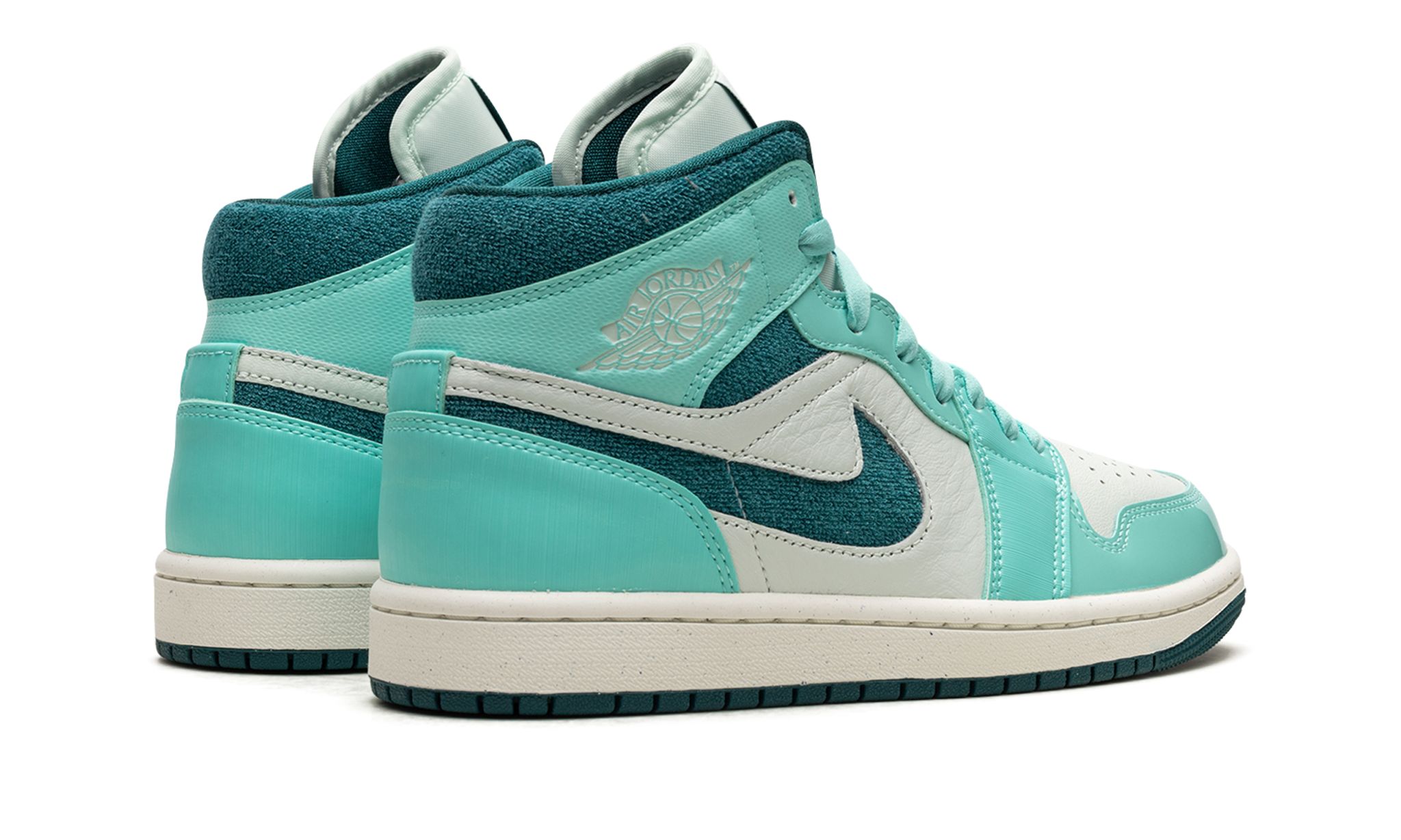 Wmns Air Jordan 1 Mid SE 'Bleached Turquoise / Sky J Teal'