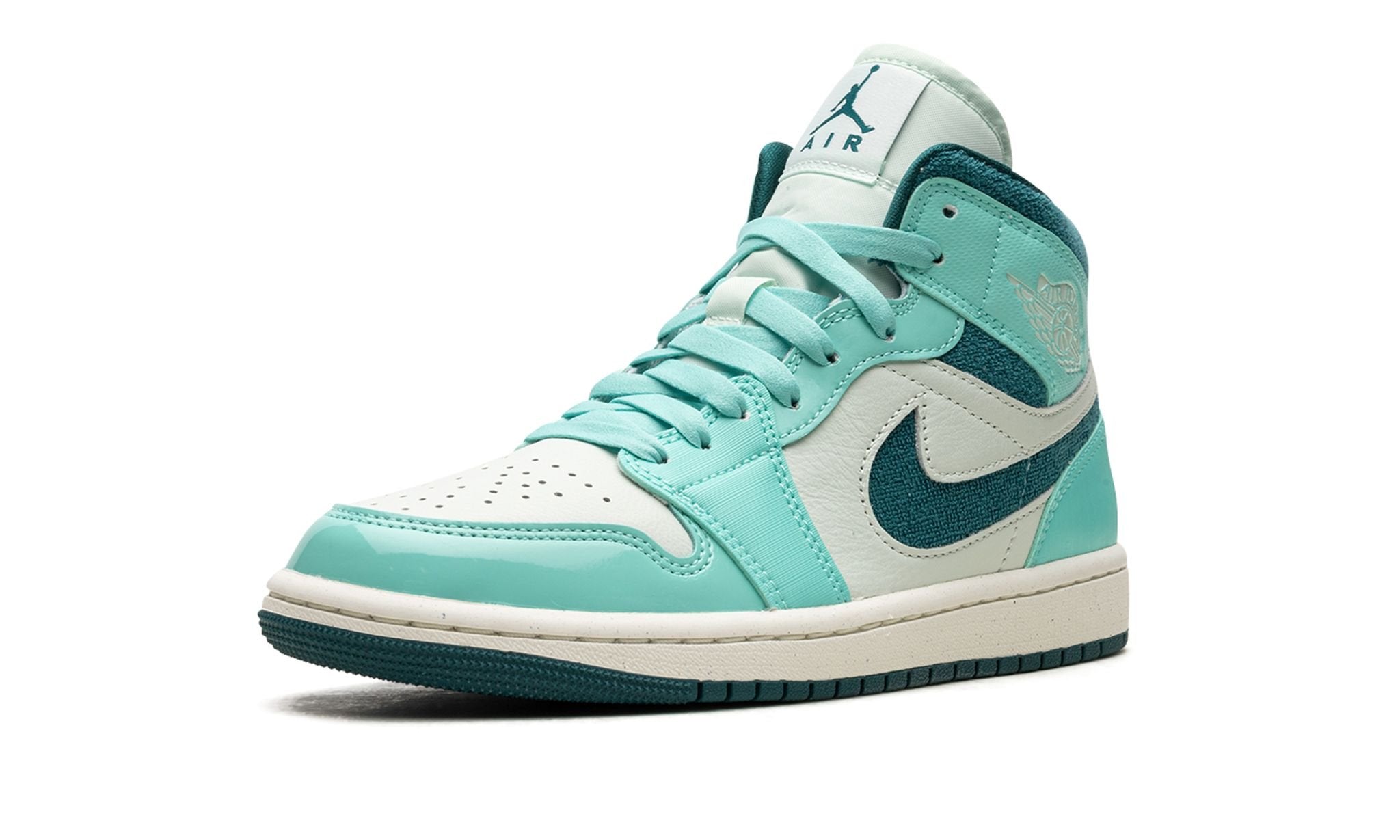Wmns Air Jordan 1 Mid SE 'Bleached Turquoise / Sky J Teal'