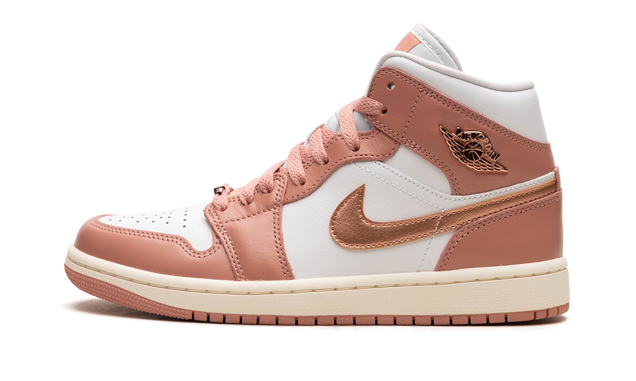 Air Jordan 1 Mid Wmns Red Stardust