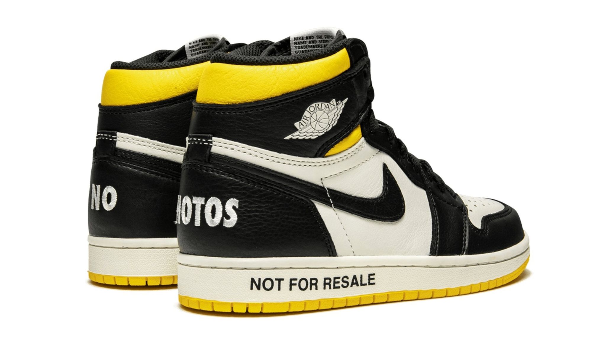 Air Jordan 1 Retro High OG NRG Not For Resale Varsity Maize