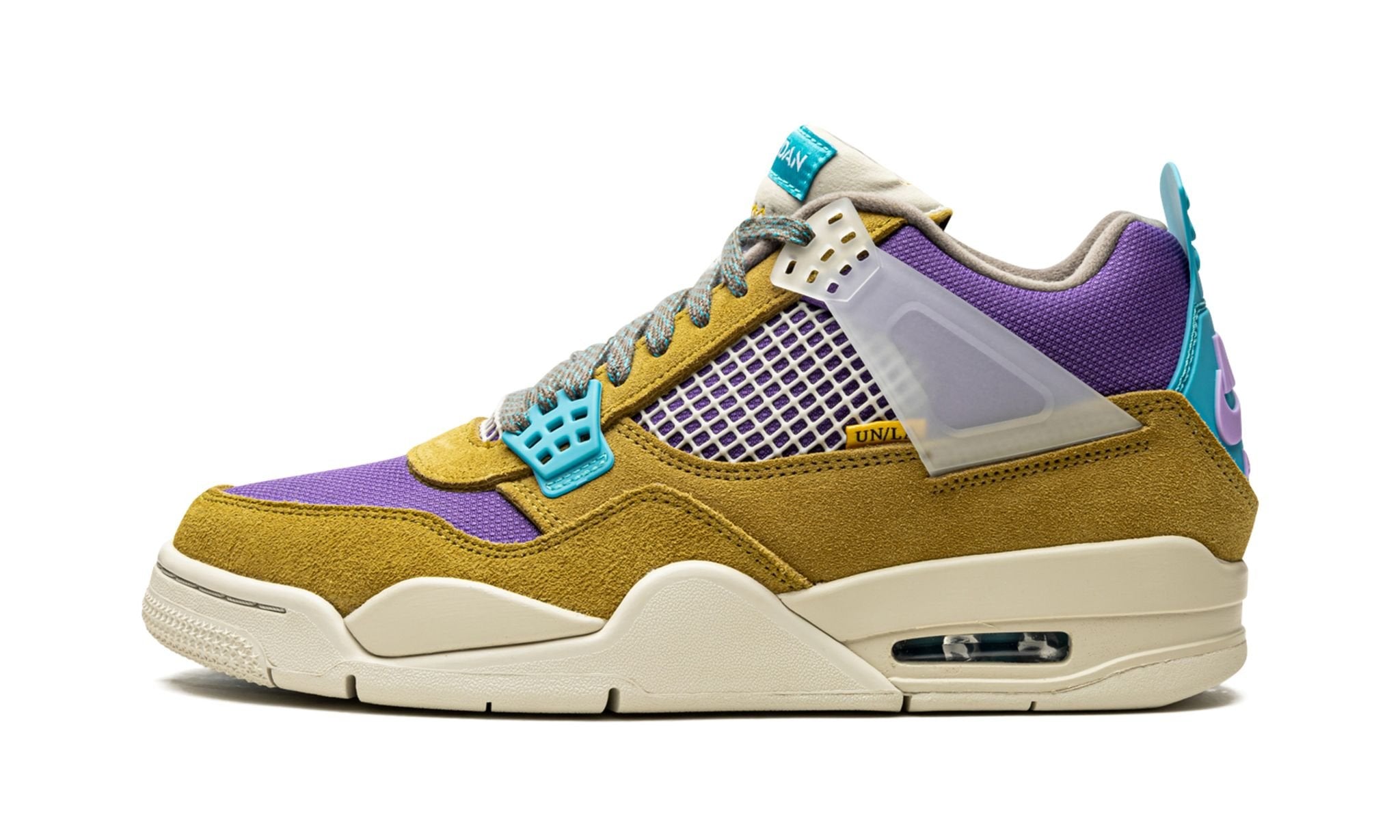 Union La X Air Jordan 4 Retro Desert Moss