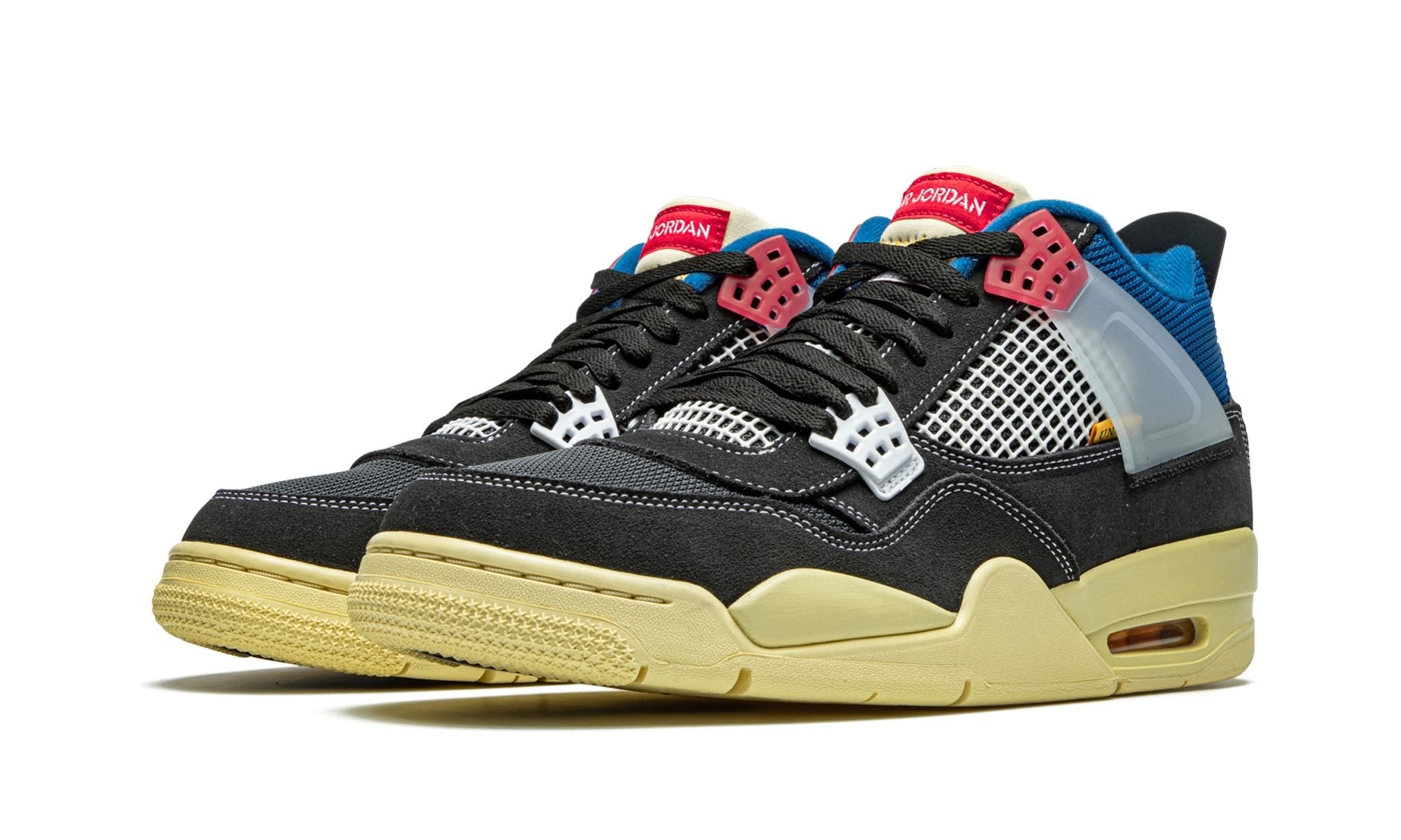 Union La X Air Jordan 4 Retro Off Noir