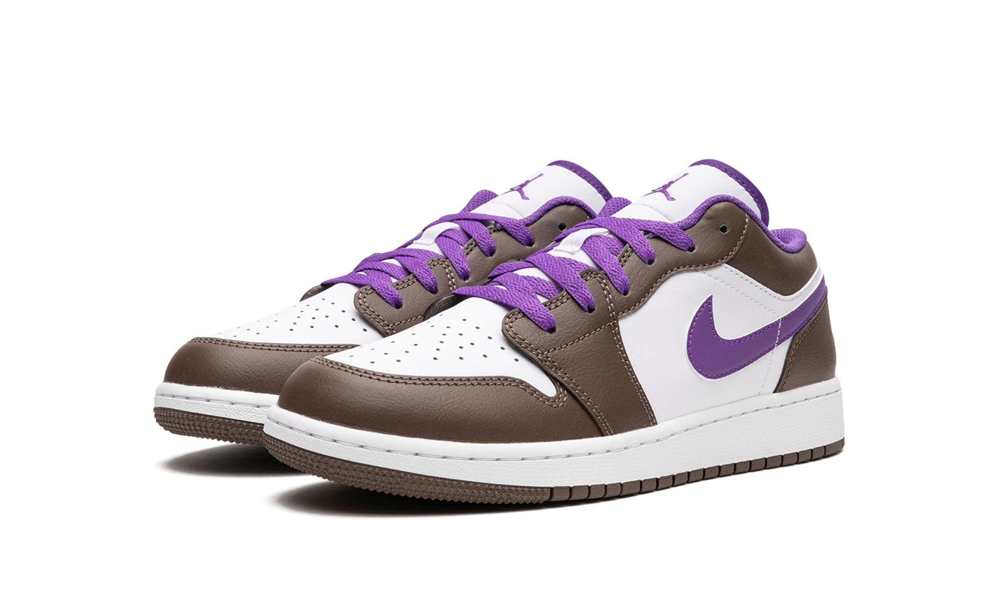 Air Jordan 1 Low Palomino And Wild Berry