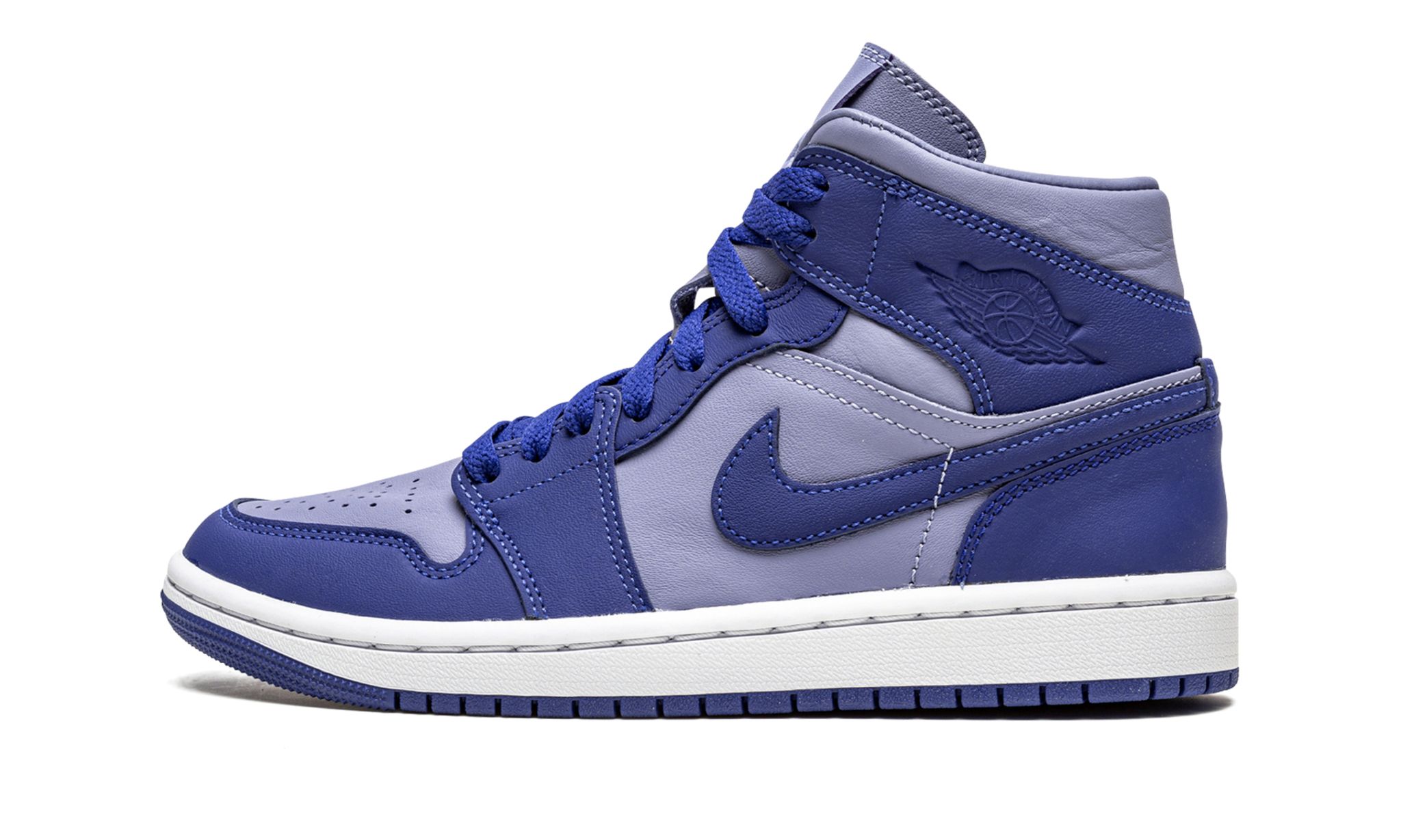 Wmns Air Jordan 1 Mid SE Iron Purple Deep Royal
