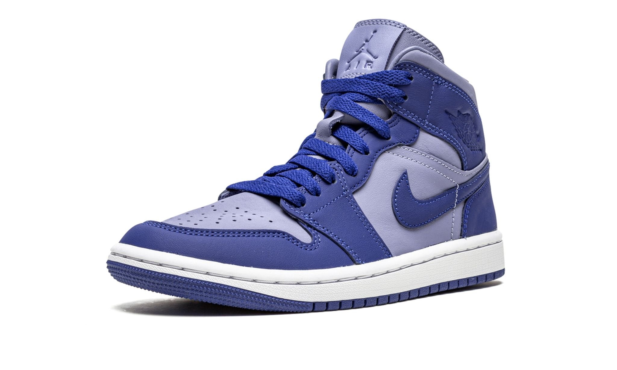 Wmns Air Jordan 1 Mid SE Iron Purple Deep Royal