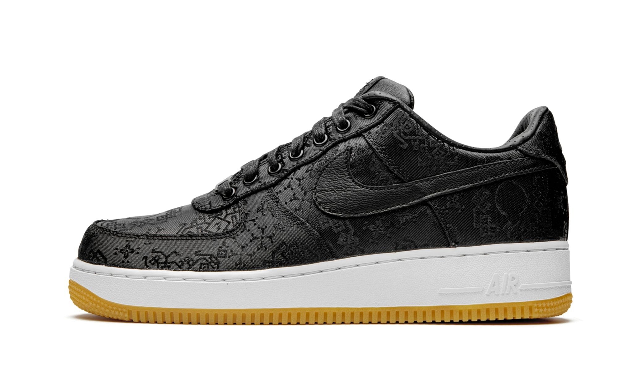 Air Force 1 07 Clot X Fragment Black Silk