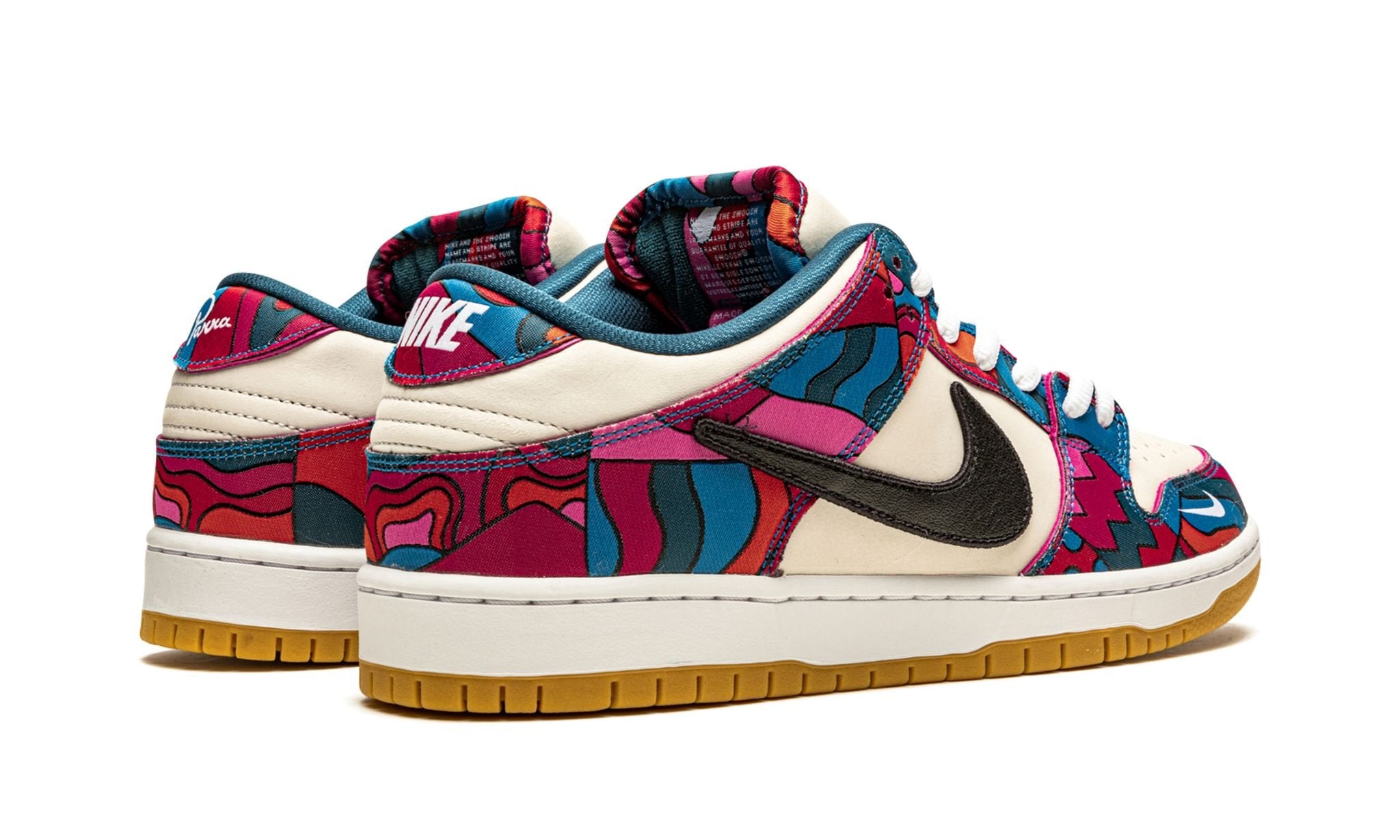 Parra X SB Dunk Low Pro Abstract Art