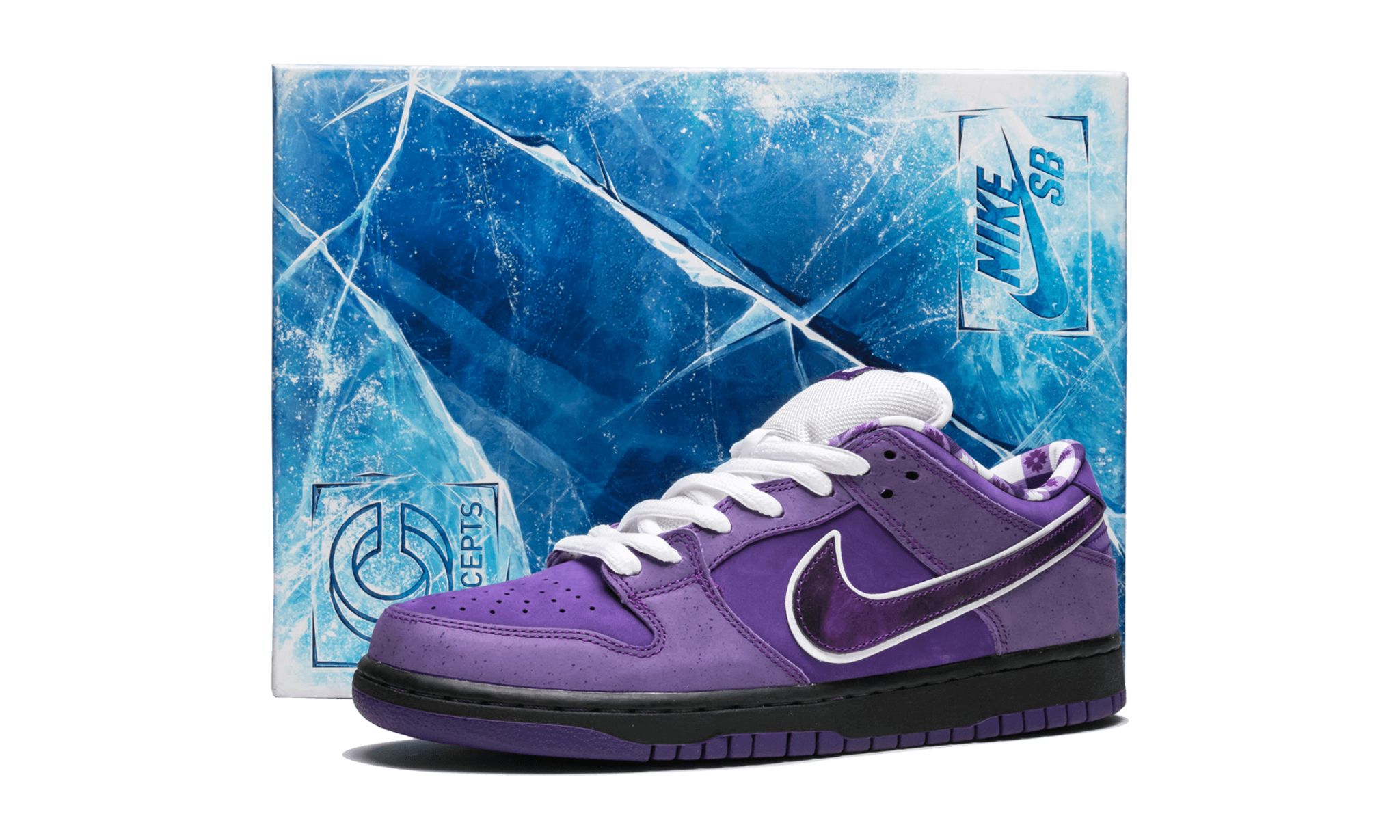 SB Dunk Low Pro OG QS x Concepts "Purple Lobster" (Special Box)