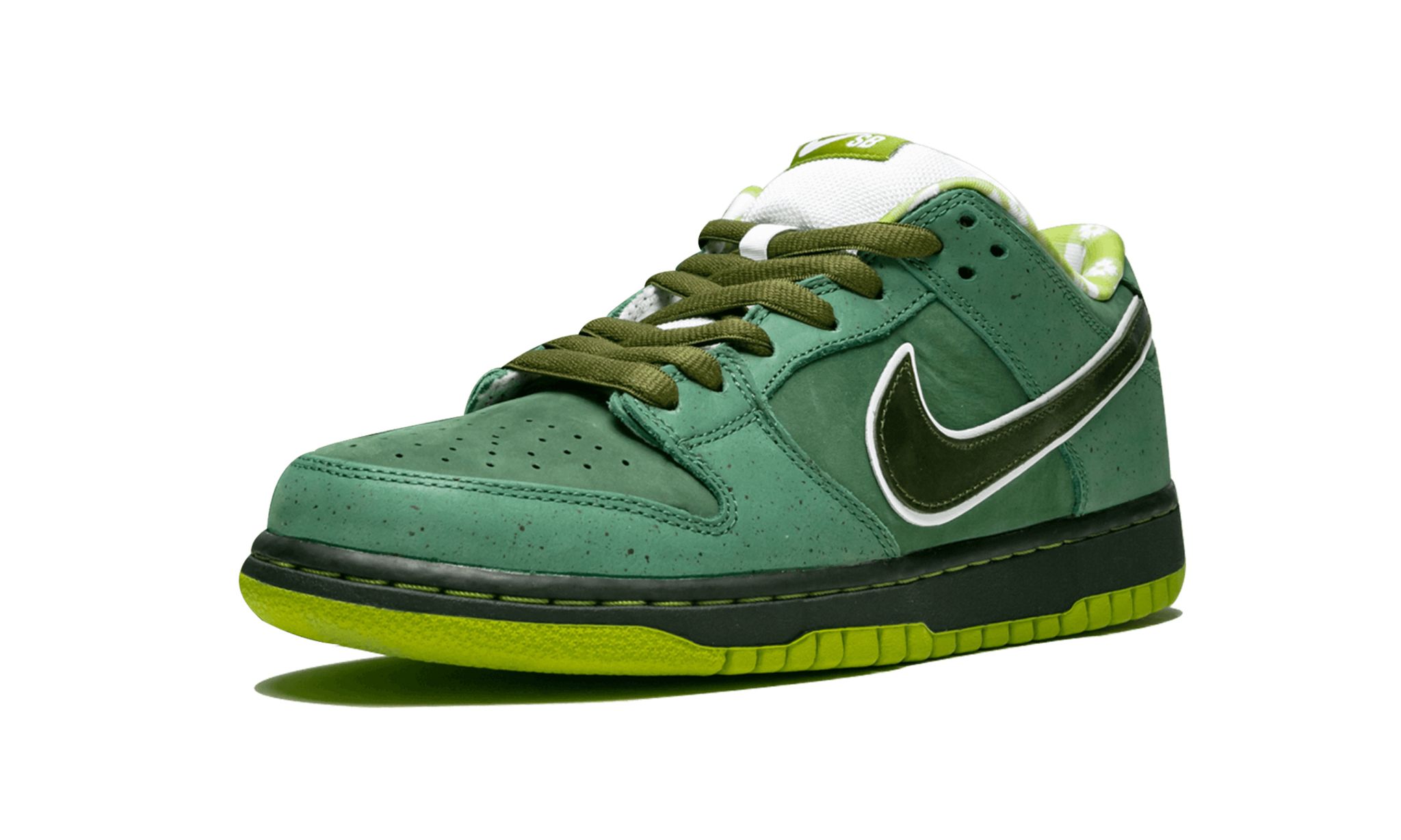 SB Dunk Low Pro OG Qs Special Box Concepts Green Lobster