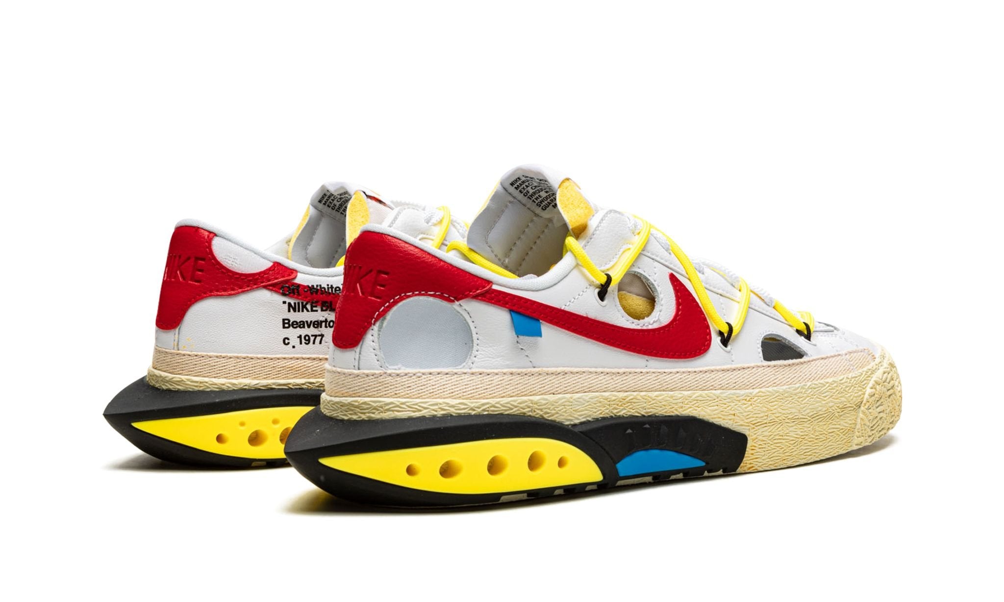 OffWhite X Blazer Low White University Red