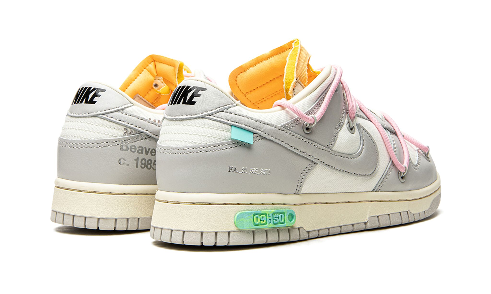 Dunk Low Off White Lot 09