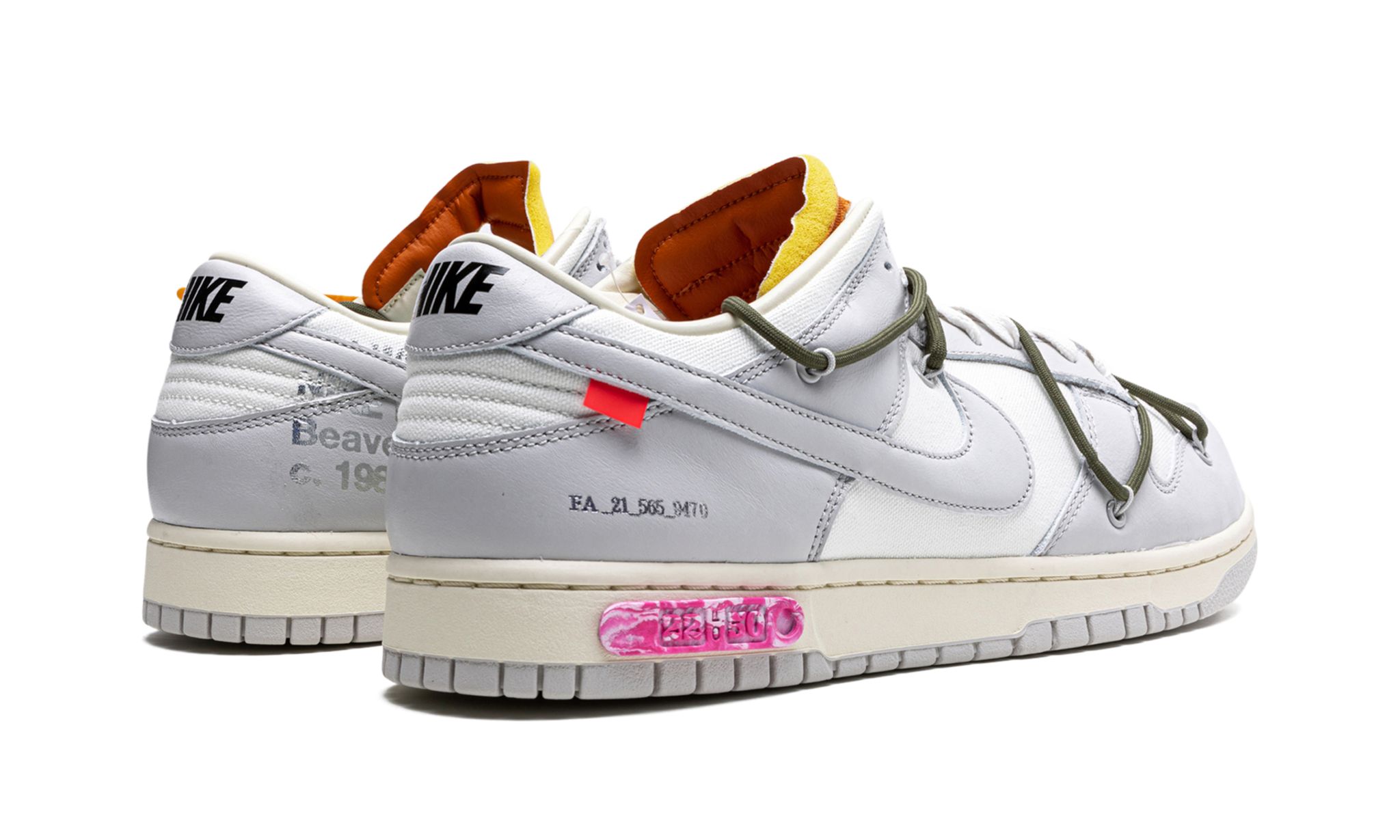 Dunk Low Off White Lot 22
