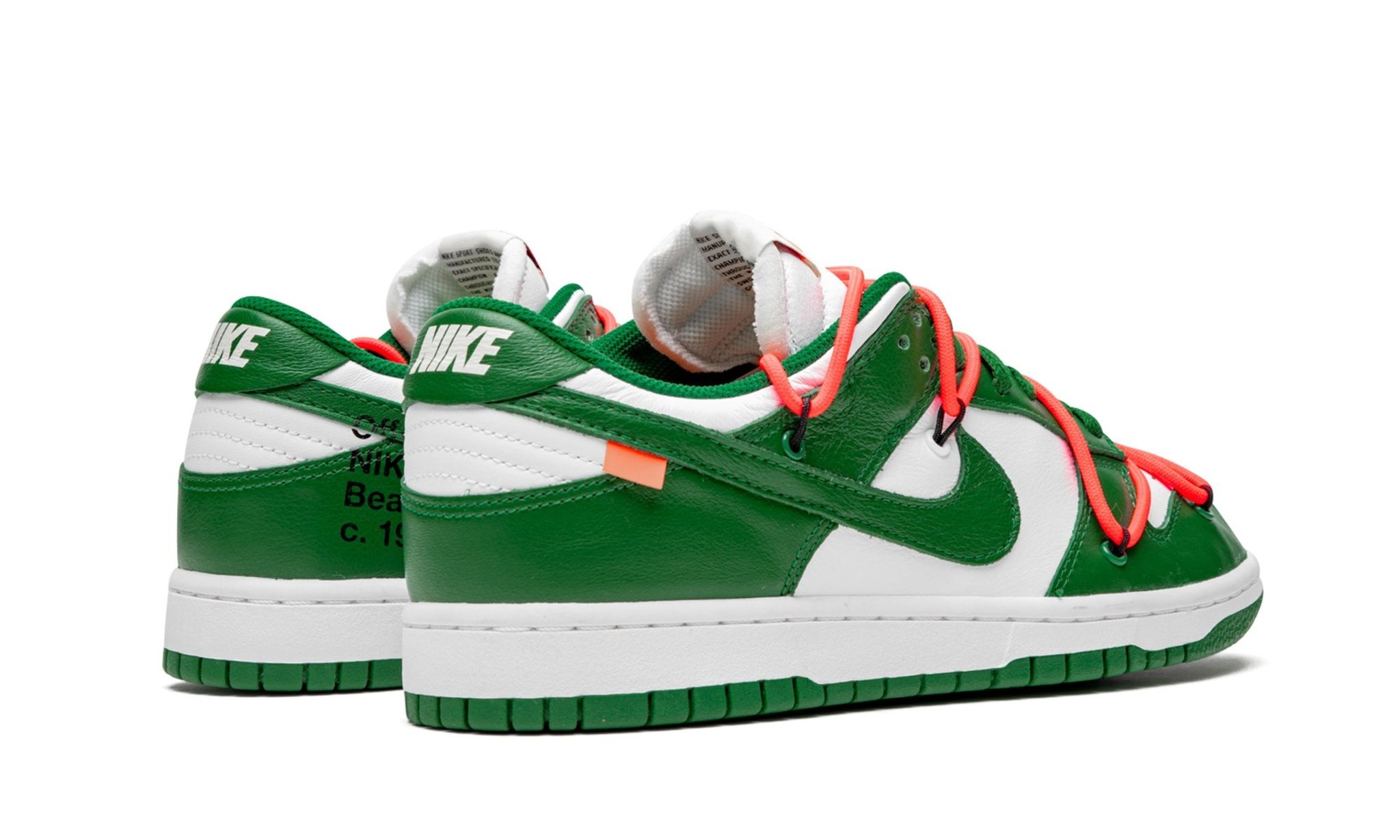 Dunk Low Off White Pine Green
