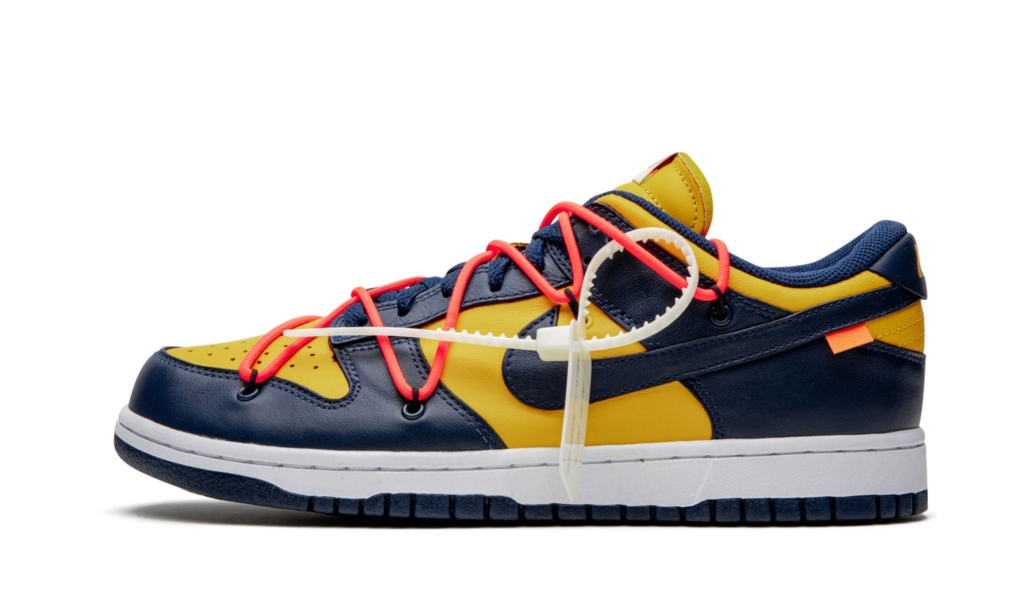 Dunk Low Off White University Gold