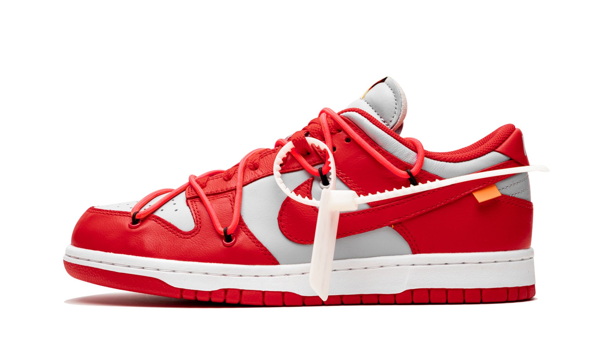 Dunk Low Off White University Red