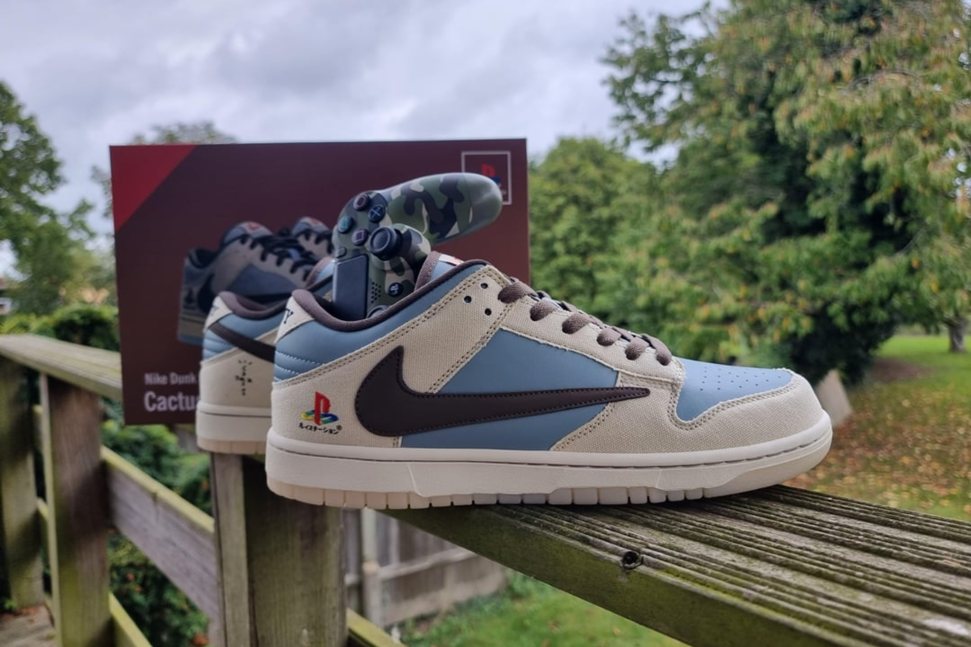 Travis Scott x PlayStation Dunk Low Friends & Family