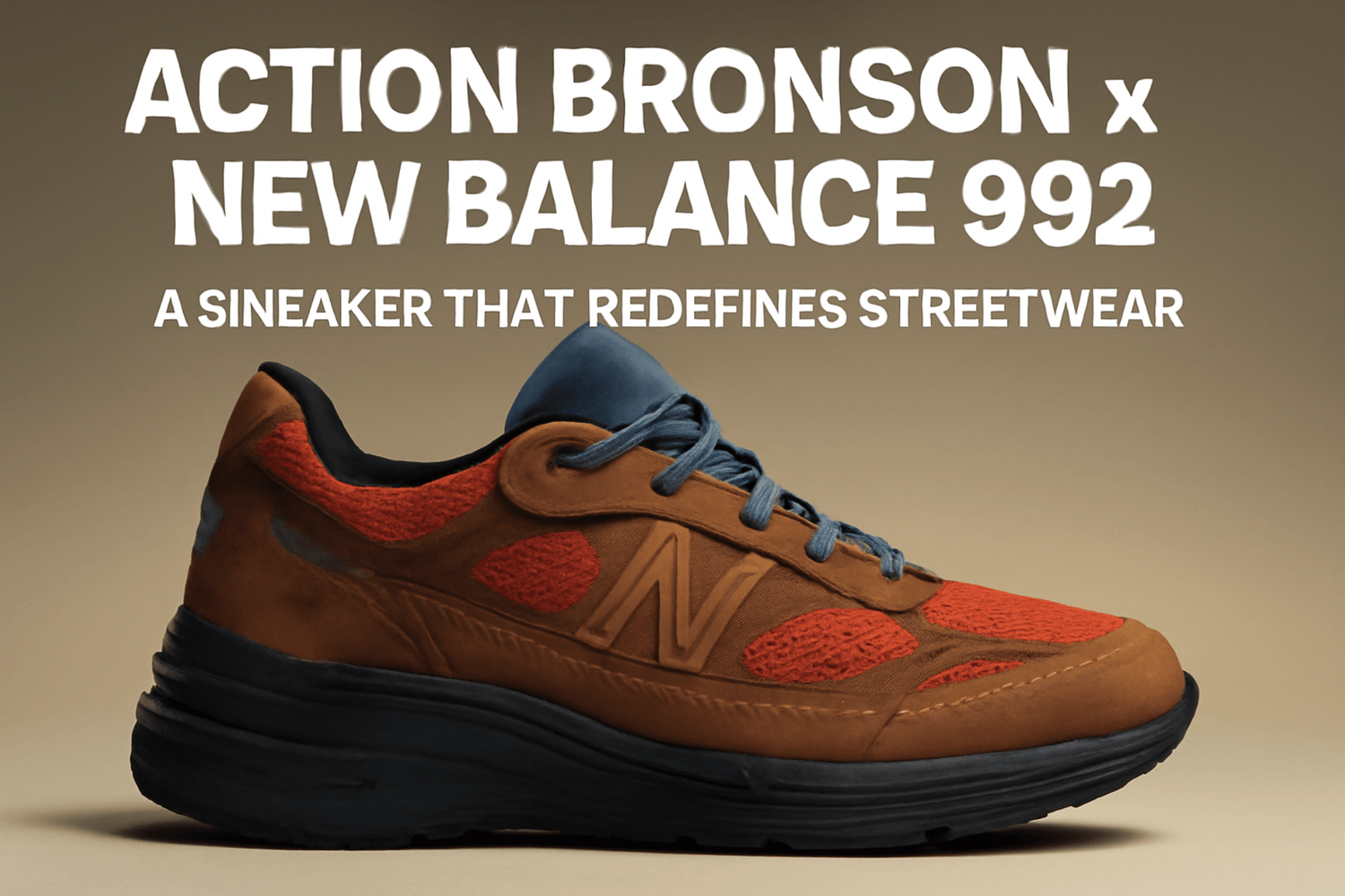 Action Bronson x New Balance 992: A Sneaker That Redefines Streetwear - Guerdon Kicks