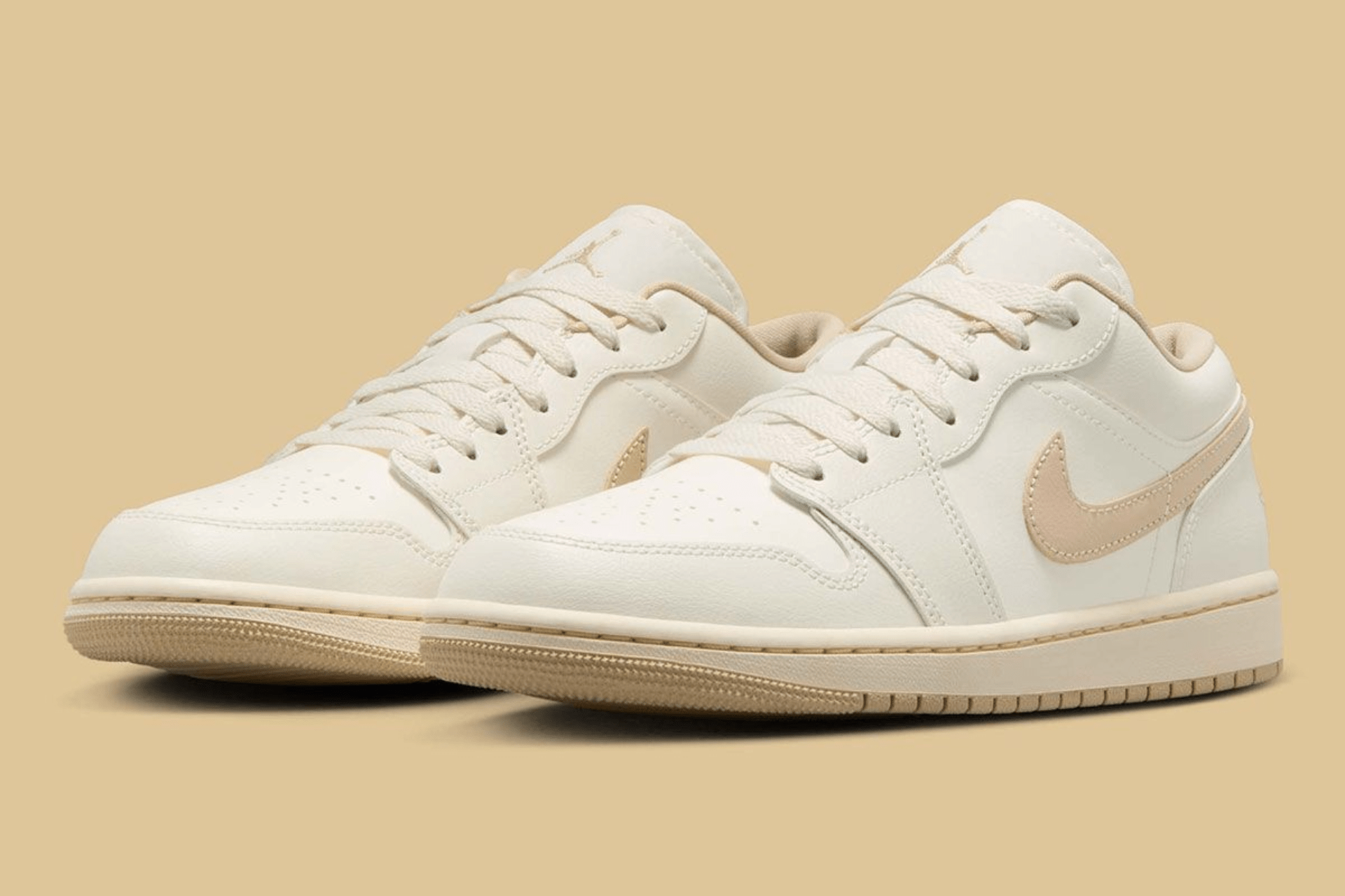 Air Jordan 1 Low "Sail/Tan" – A Must-Have Classic Sneaker - Guerdon Kicks