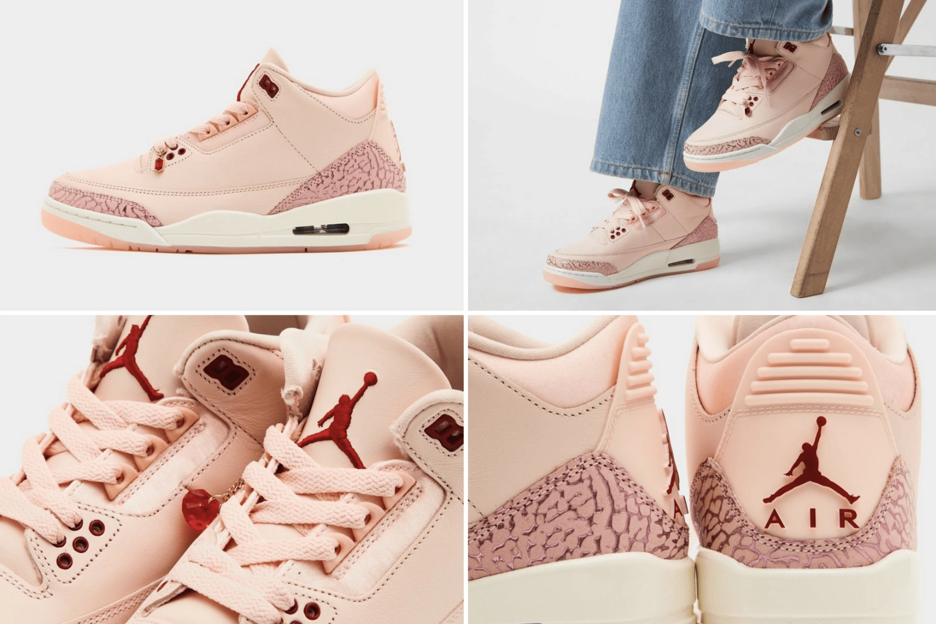Air Jordan 3 "Valentine’s Day" 2025: Release Info, Price & Where to Buy - Guerdon Kicks