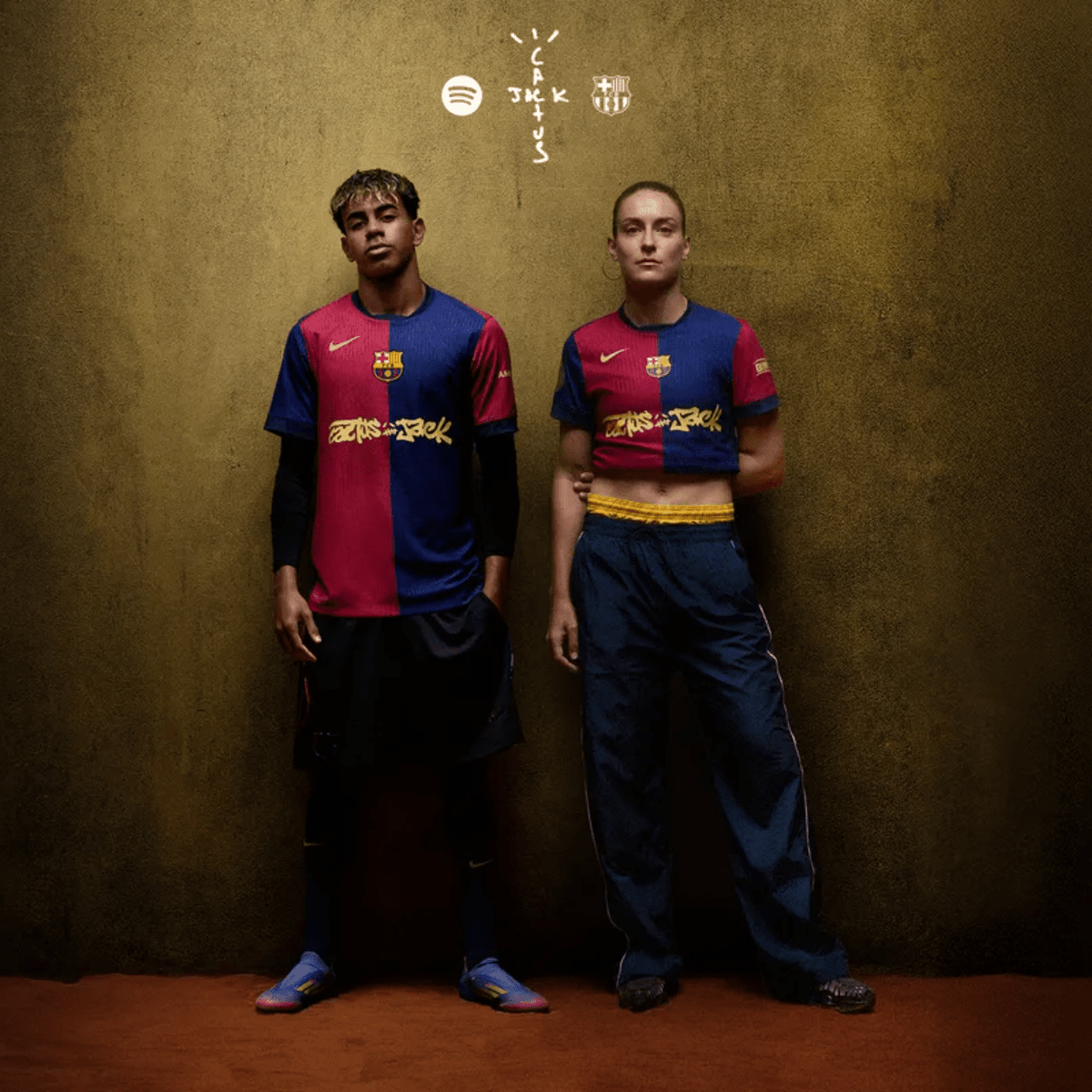 Travis Scott x FC Barcelona: Cactus Jack Jersey at El Clásico