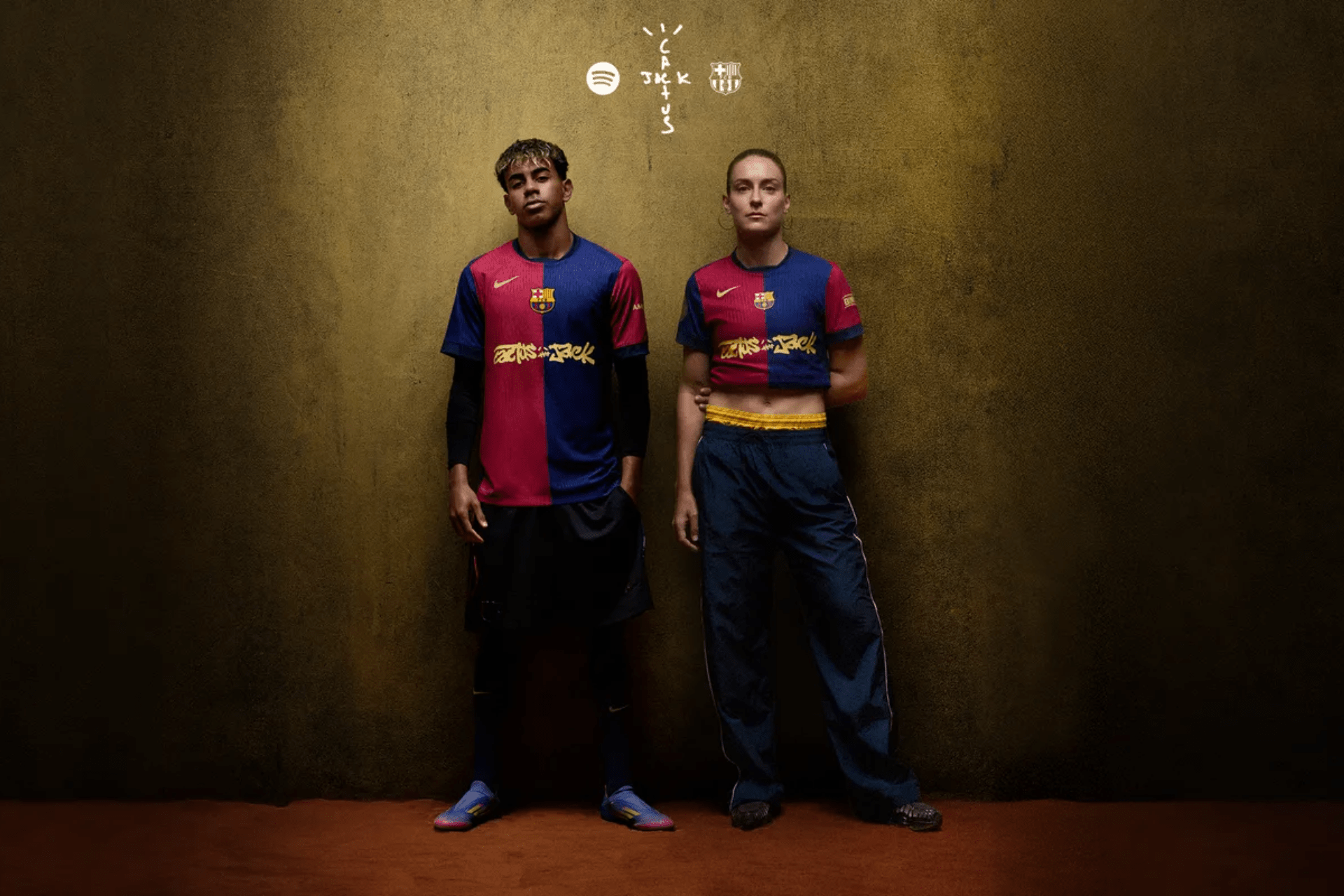 Travis Scott x FC Barcelona: Cactus Jack Jerseys Debut in El Clásico - Guerdon Kicks