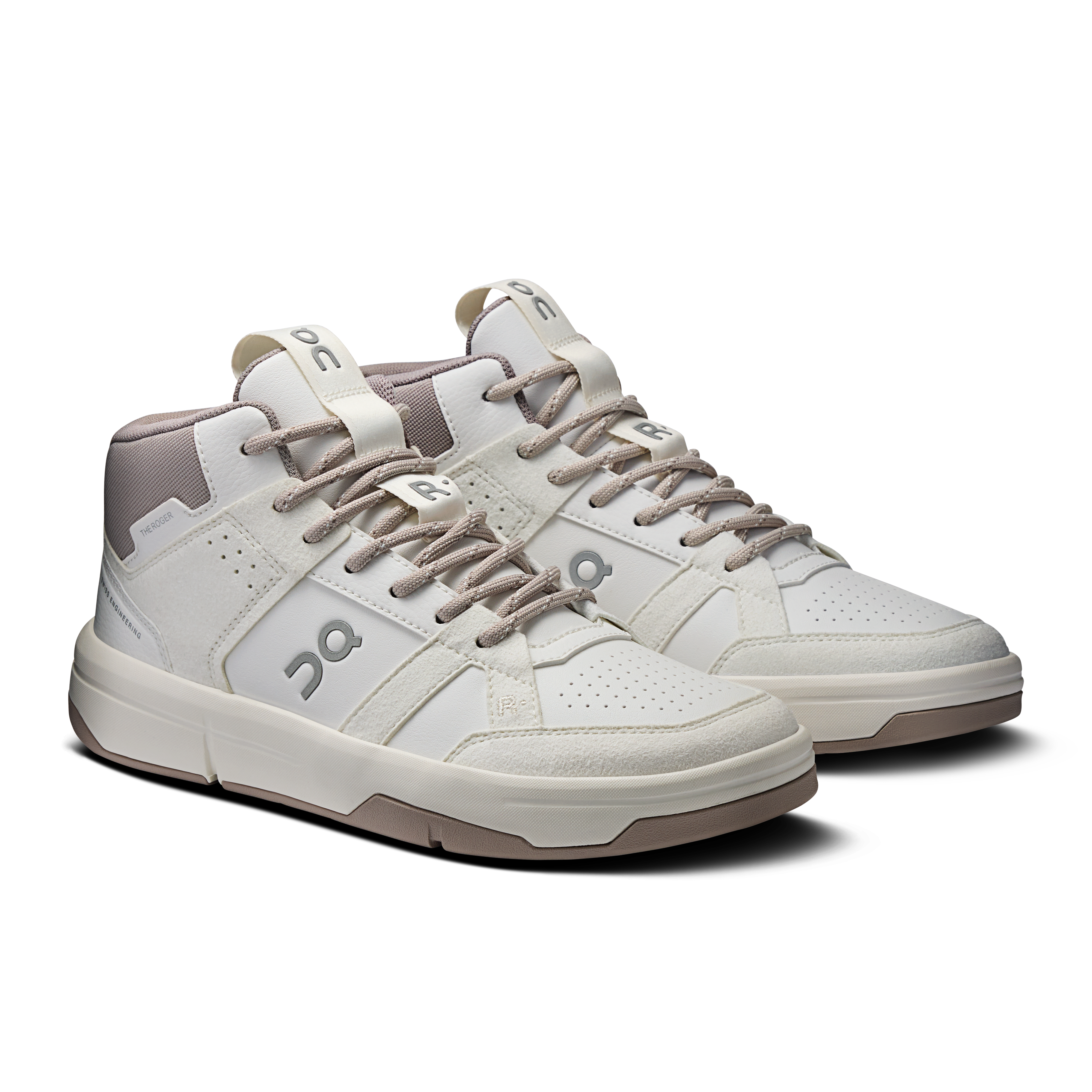 THE ROGER Clubhouse Mid 1 W Ivory | Fog