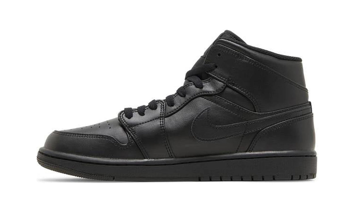Air Jordan 1 Mid 'Triple Black' 2022