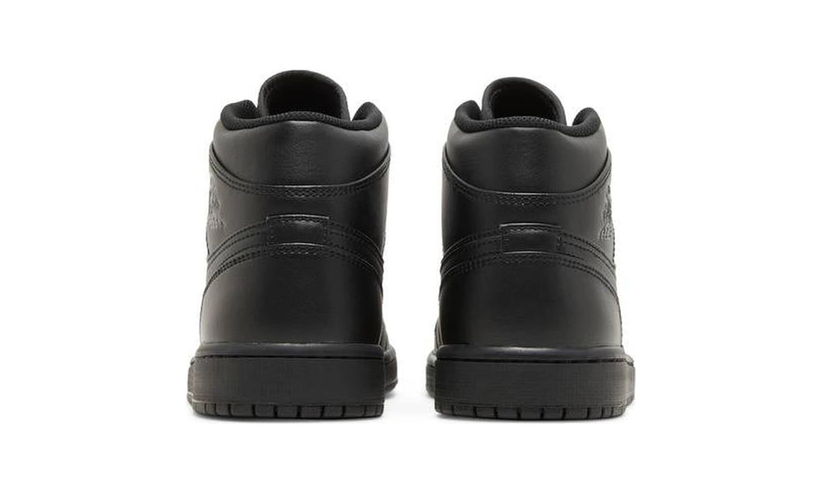 Air Jordan 1 Mid 'Triple Black' 2022