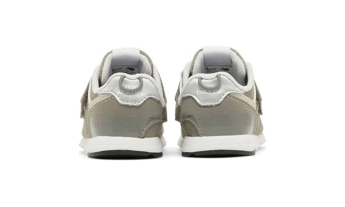 574 New-B Hook & Loop Toddler 'Rain Cloud Silver Metallic'