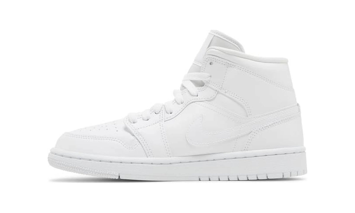 Wmns Air Jordan Mid 'Triple White' 2022