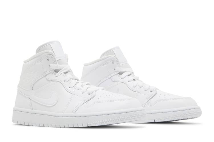 Wmns Air Jordan Mid 'Triple White' 2022