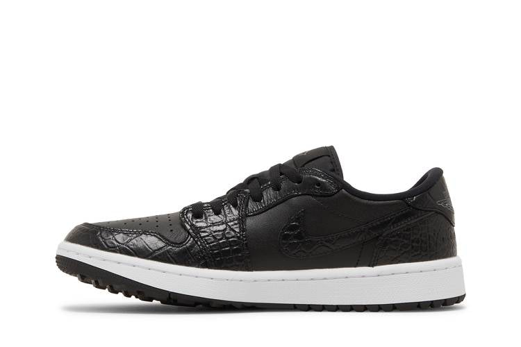 Air Jordan 1 Low Golf 'Black Crocodile'